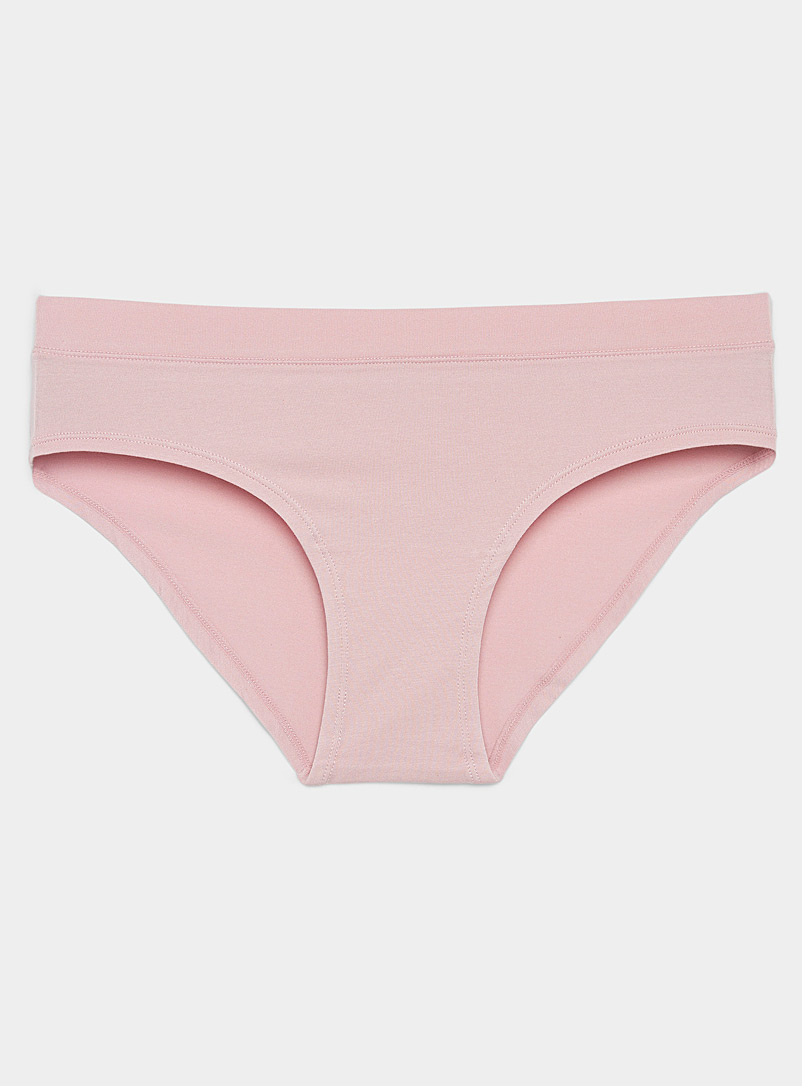 Miiyu Medium Pink Organic cotton and modal hipster for women