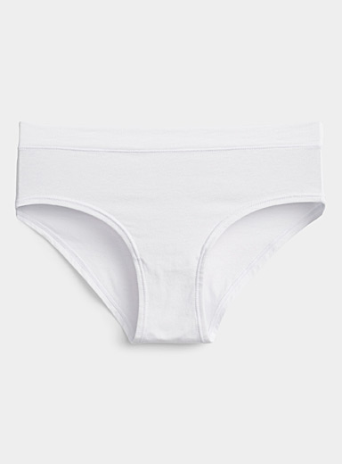 1PCS 100% Organic White Cotton Comfy Ladies Thong Panties With Cute Bow  Women's Underwear Handmade Bridal Lingerie -  Canada