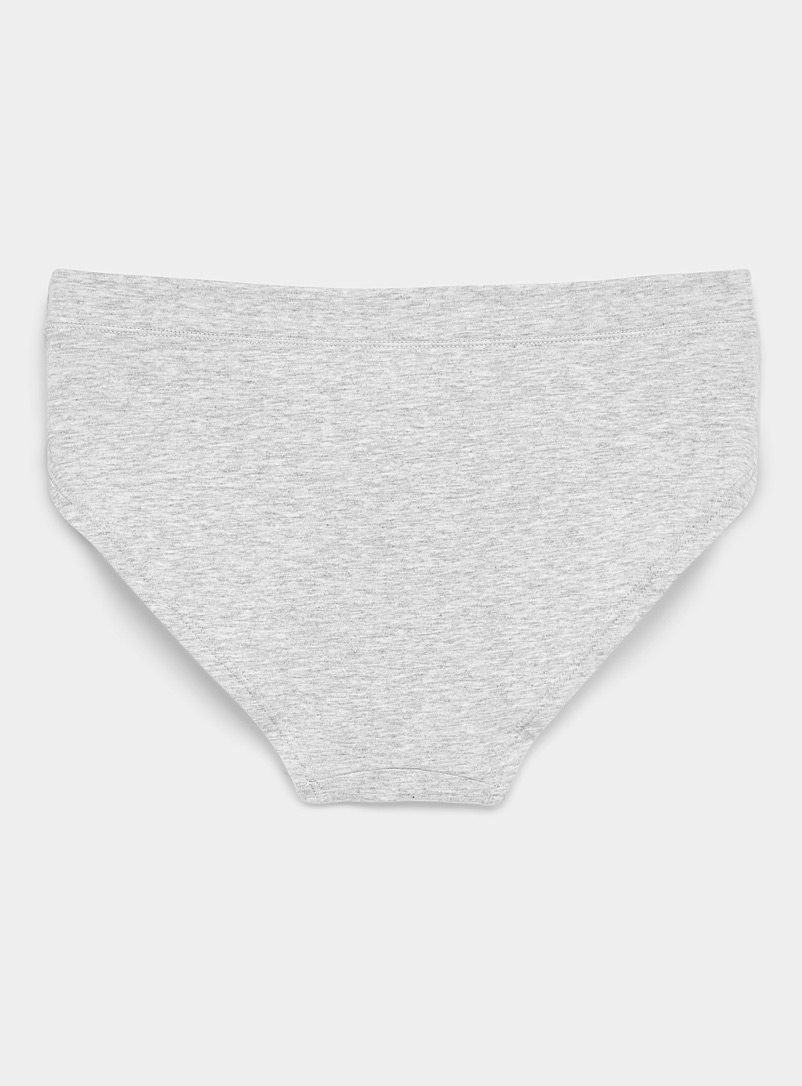 Miiyu Pink Solid essential bikini panty Organic cotton and TENCEL&trade; modal for women