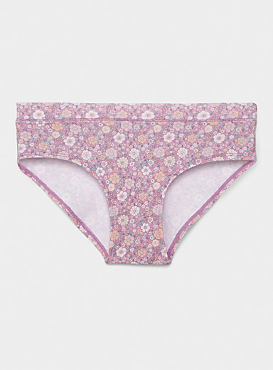Women's Panty Hipster Brief MultiColor Cotton Blend Fabric Combo