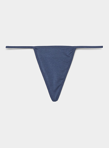 String Thang Minimalist string thong Organic cotton and TENCEL™ modal | Miiyu | Shop ...