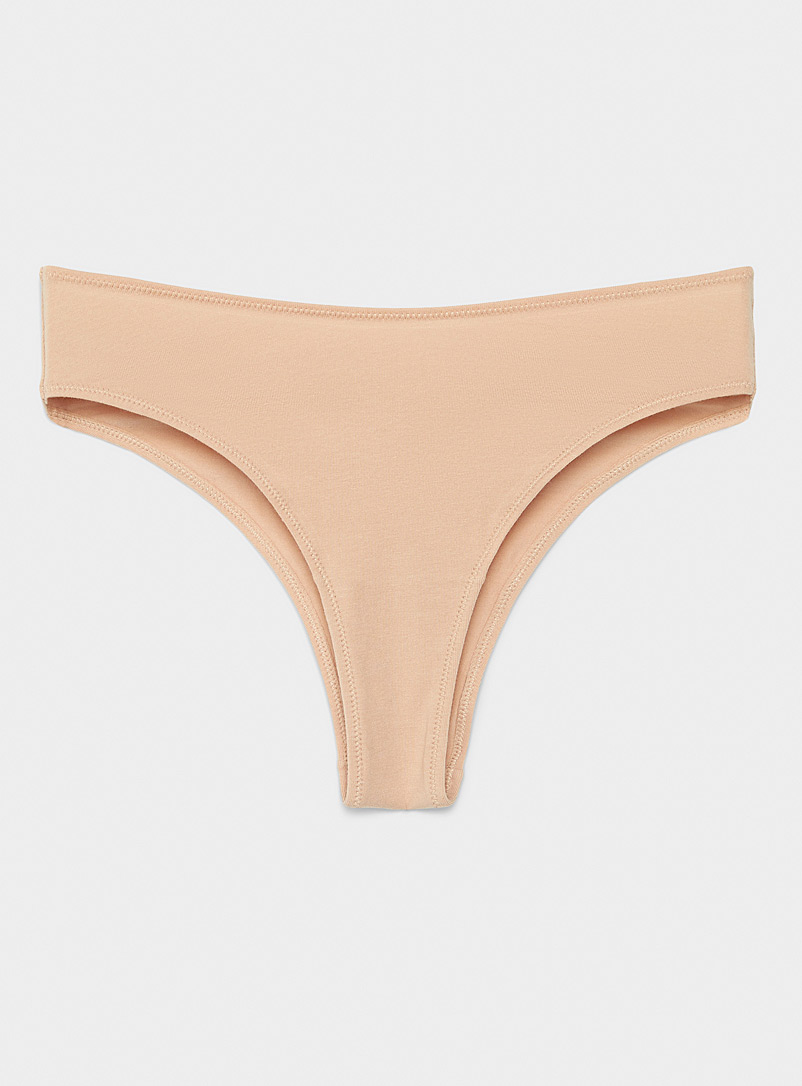 100% Organic Cotton French High Cut Bikini Panty (Grown & Made in
