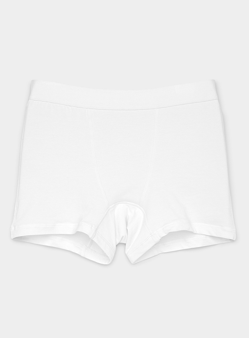 SUPIMA® cotton lounge boxer shorts, Perfectwhitetee, Shop Women's Sleep  Shorts Online
