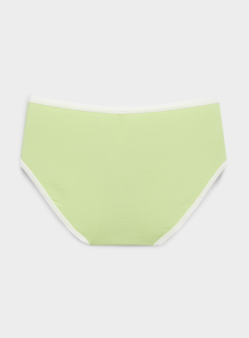 Miiyu: La classique tout confort Coton biologique et modal TENCEL<sup><small>MC</small></sup> Brun p&acirc;le pour femme