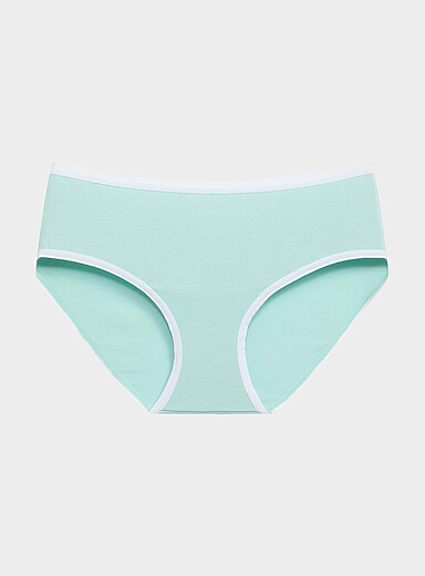 Miiyu Turquoise Comfortable classic hipster Organic cotton and TENCEL&trade; modal for women