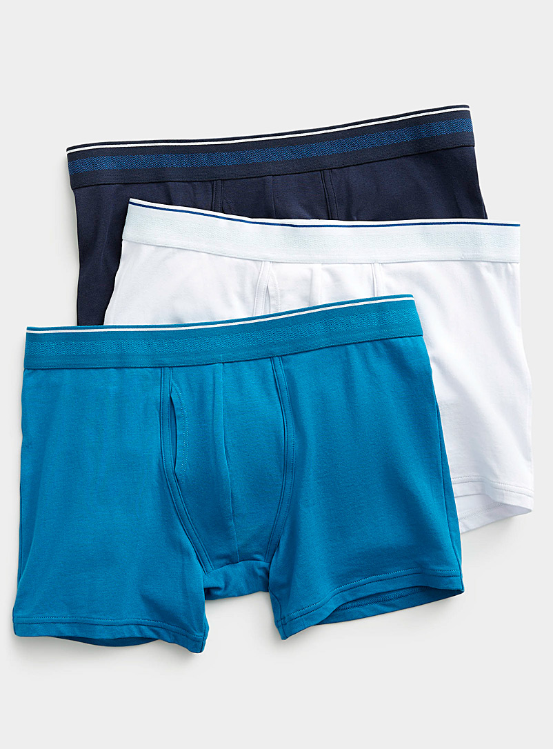 Organic cotton and modal boxer briefs 3-pack