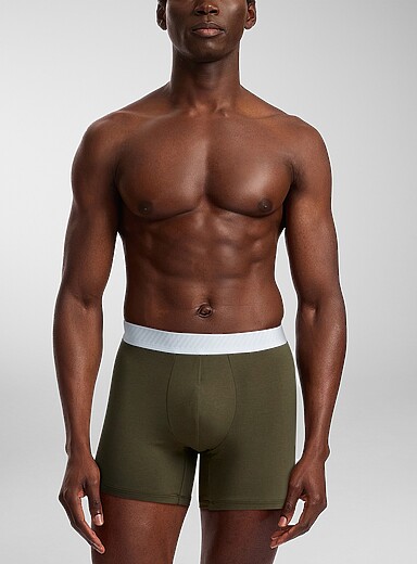 5" striped-band boxer brief TENCEL&trade; modal & organic cotton