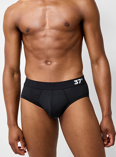 Sporty microfibre brief Retransformed polyester