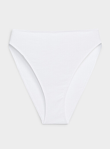 Minimalist high-cut bikini panty Organic cotton product image 4