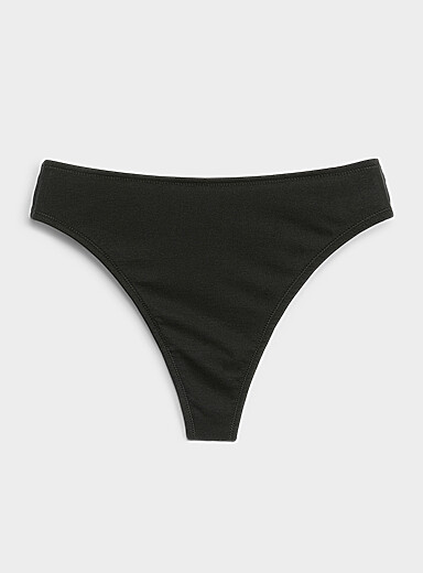 Minimalist thong 100% organic cotton