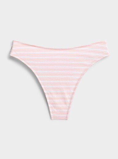 Le tanga minimaliste Pur coton biologique