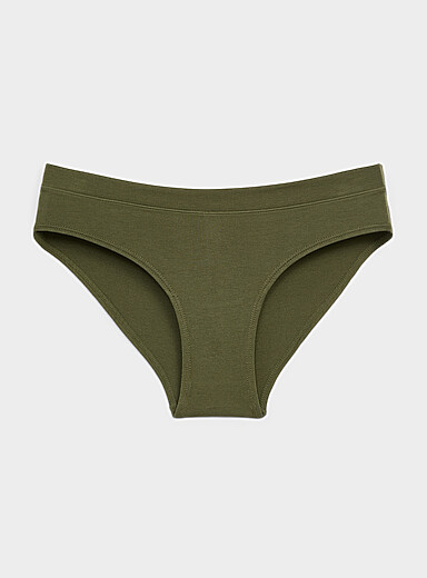 Le bikini essentiel extensible Coton biologique et modal TENCEL<sup><small>MC</small></sup>