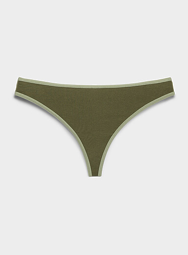 Minimalist thong Organic cotton and TENCEL&trade; modal