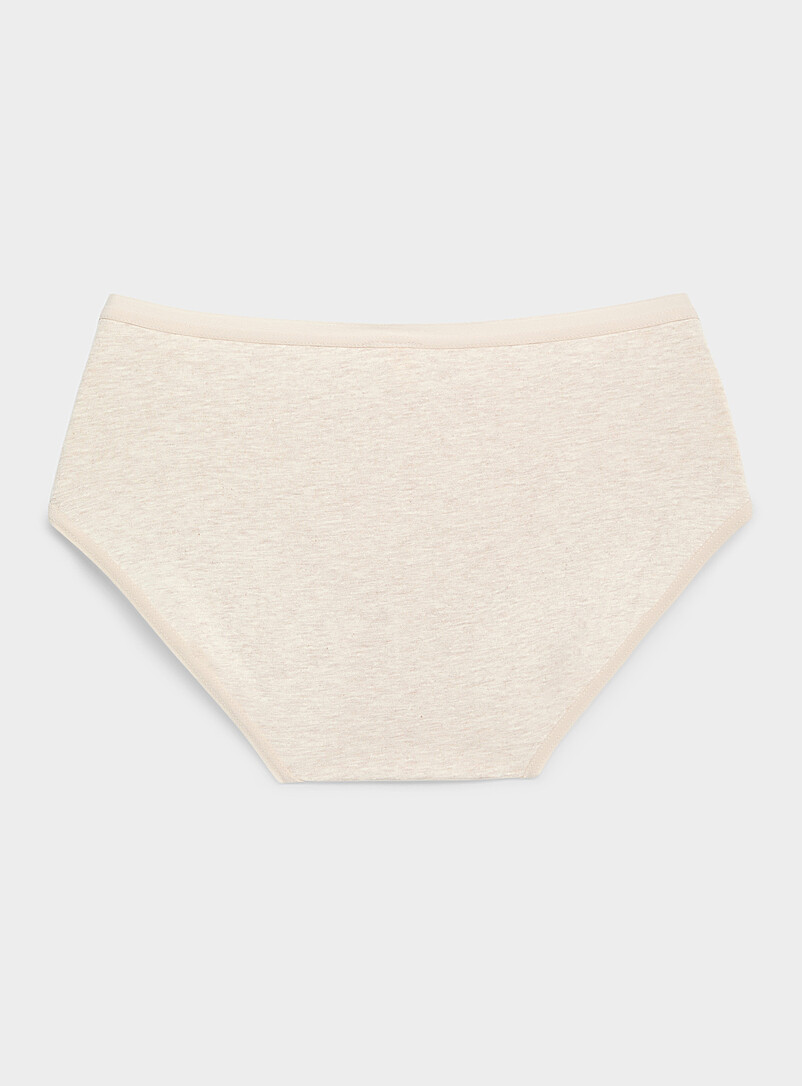 Miiyu: La classique tout confort extensible Coton biologique et modal TENCEL<sup><small>MC</small></sup> Pourpre &agrave; motifs pour femme