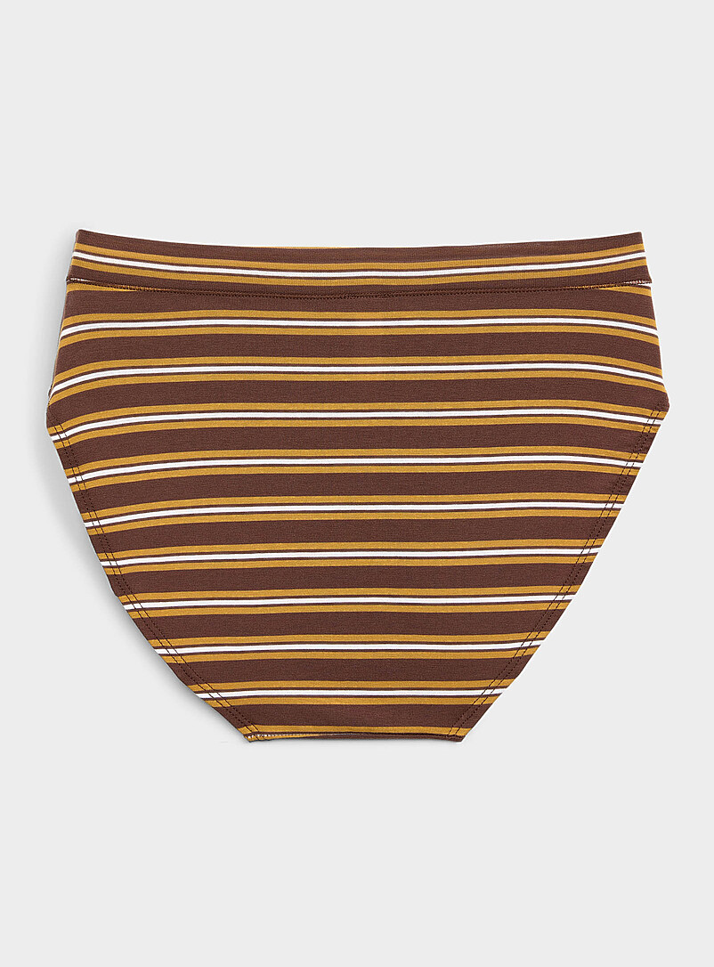 Miiyu: Le bikini confort extensible Coton biologique et modal TENCEL<sup><small>MC</small></sup> Sable pour femme