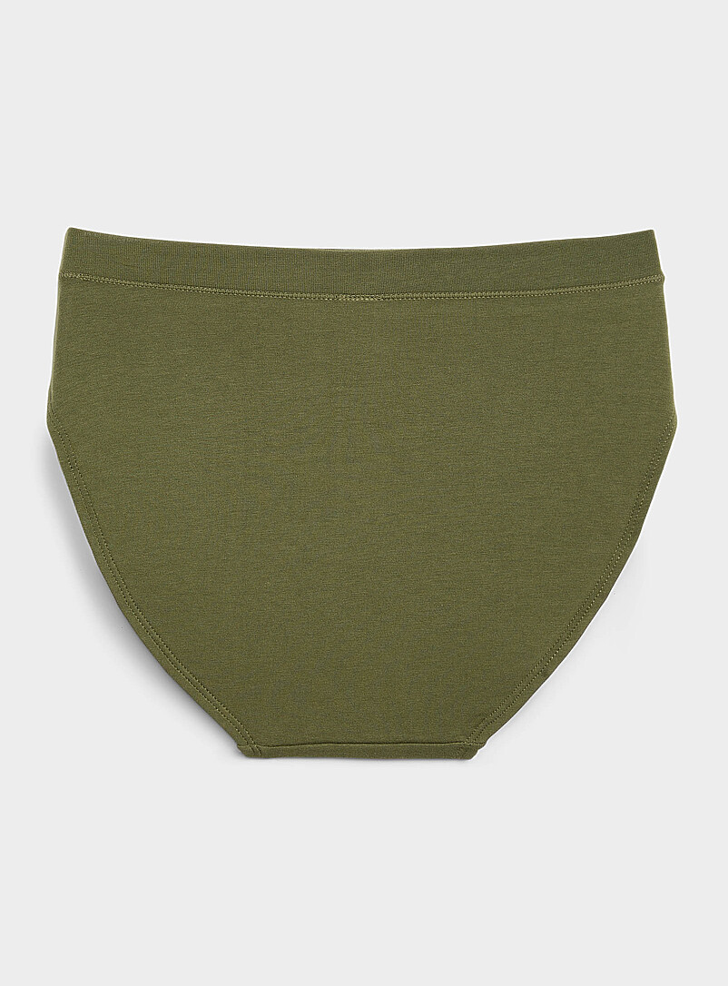 Miiyu Sand Stretch comfort bikini panty Organic cotton and TENCEL&trade; modal for women