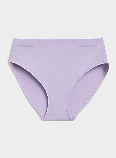 Miiyu: Le bikini confort extensible Coton biologique et modal TENCEL<sup><small>MC</small></sup> Lilas pour femme