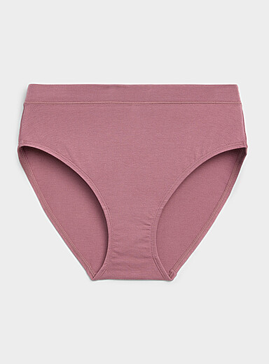 Miiyu Purple Stretch comfort bikini panty Organic cotton and TENCEL&trade; modal for women