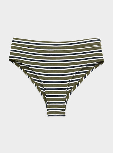 Stretch ultra-comfortable Brazilian panty Organic cotton and TENCEL&trade; modal