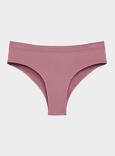 Stretch ultra-comfortable Brazilian panty Organic cotton and TENCEL&trade; modal