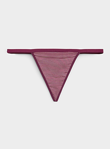Stretch ultra-comfortable string thong Organic cotton and TENCEL&trade; modal