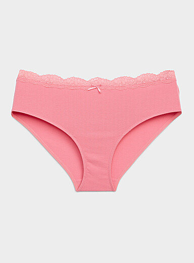 Miiyu: Le bikini taille dentelle Coton biologique Chat pour femme