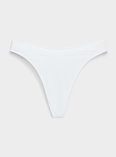 Le tanga &eacute;chancr&eacute; essentiel Coton biologique