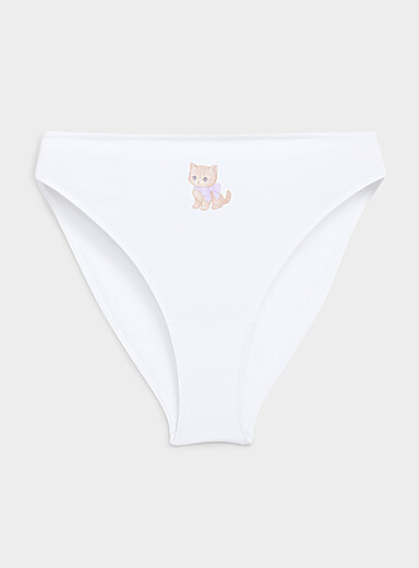 Le bikini &eacute;chancr&eacute; tout confort Coton biologique