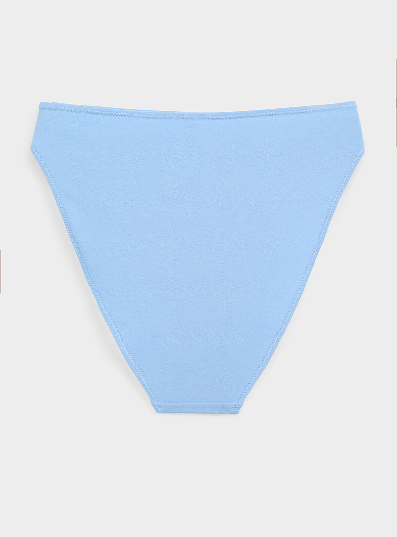 Miiyu: Le bikini &eacute;chancr&eacute; tout confort Coton biologique Blanc pour femme