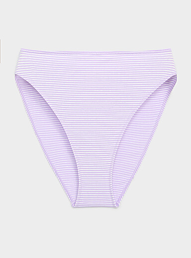 Ultra-comfortable high-cut bikini panty Organic cotton