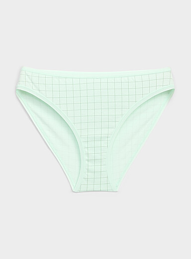 Le bikini essentiel bords &eacute;lastiques Pur coton biologique
