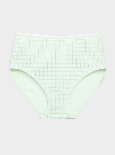 La classique taille haute bord &eacute;lastique Pur coton biologique