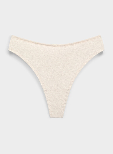 Le tanga essentiel tout confort Pur coton biologique