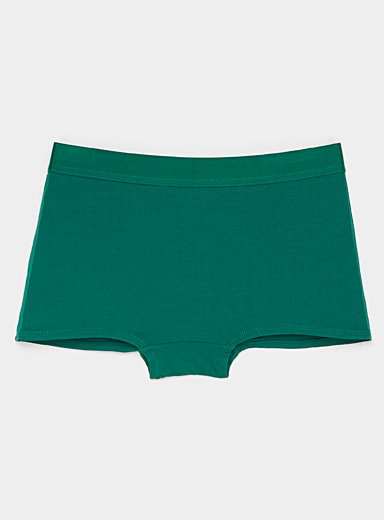 SWOMOG Women's Boyshort Panties 3 Pack Soft Underwear Invisible Briefs  Boyshorts