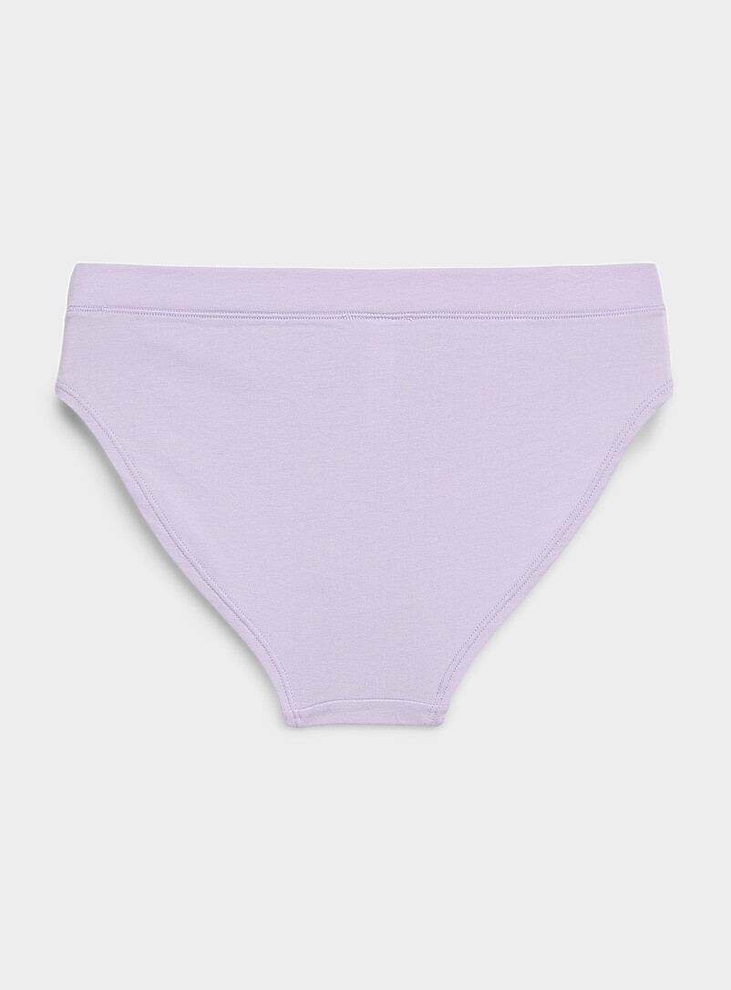 Solid essential bikini panty Organic cotton and TENCEL™ modal product image 2