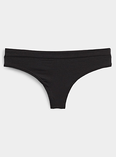 MRULIC intimates for women Women Sporty Panties Thongs Underwear Seamless  Mesh Briefs Lingerie Black + One size