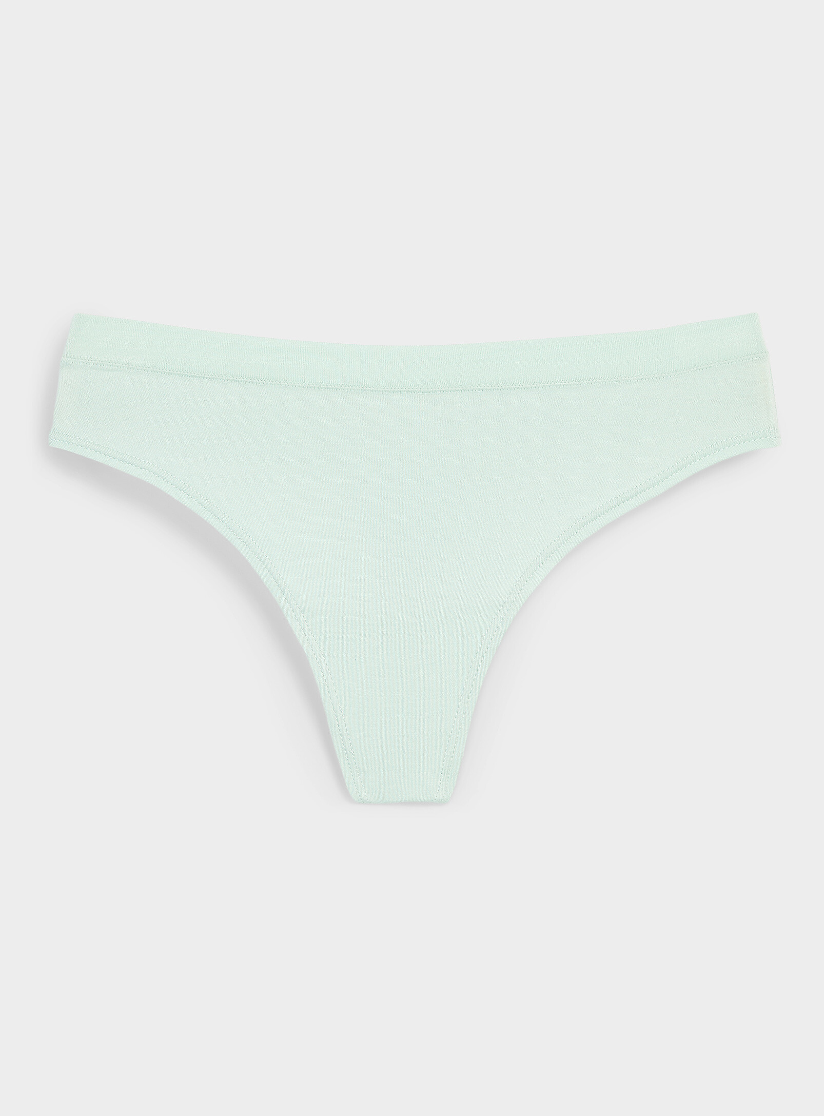 Miiyu - Modal-organic cotton thong (Women, Assorted, LARGE)