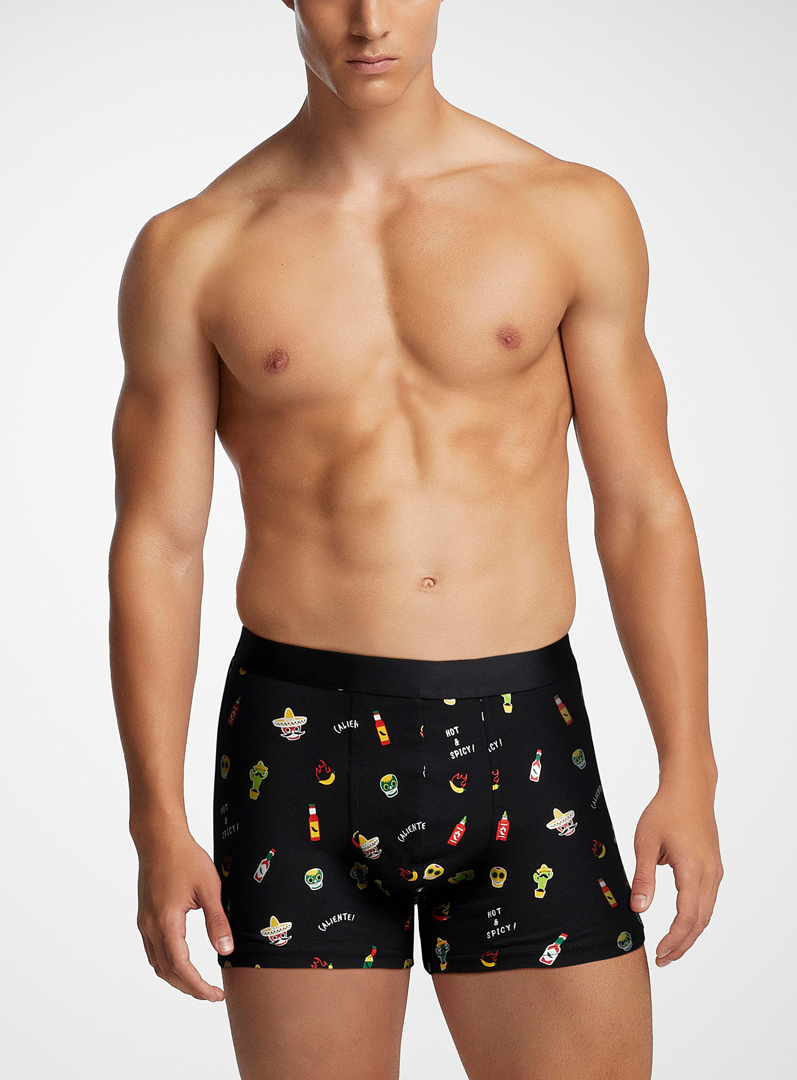 Le 31 Favourite Snacks Trunk In Patterned Black