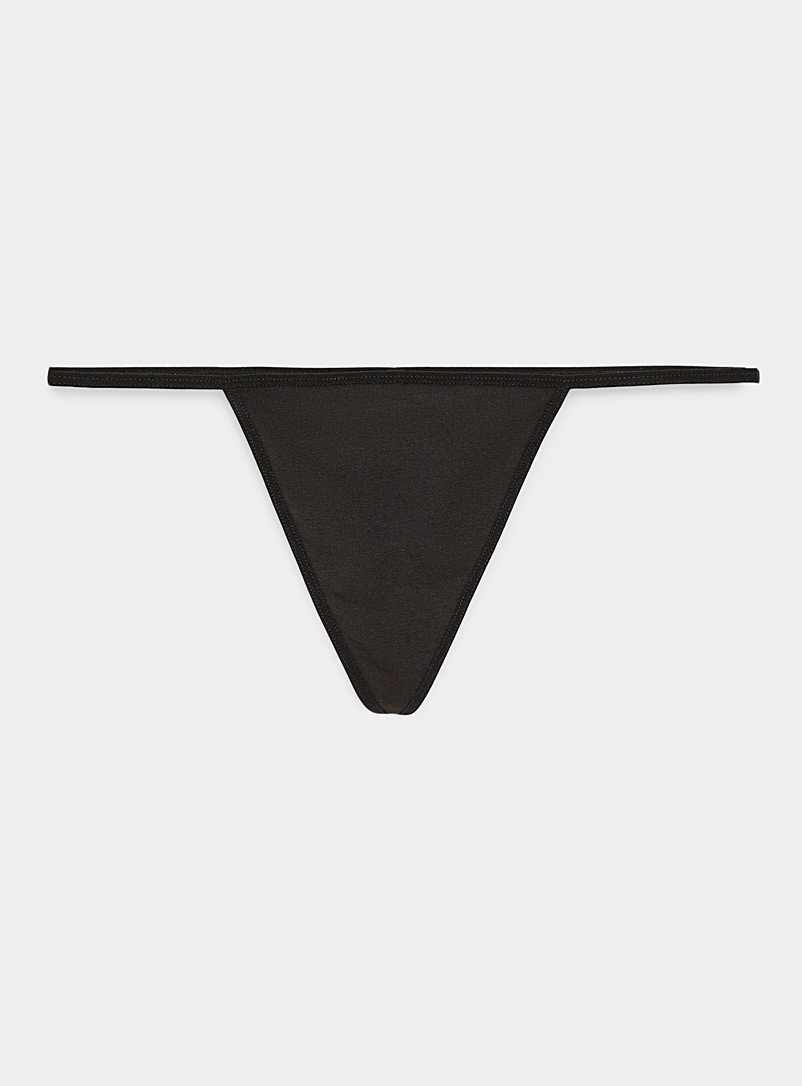 Minimalist string thong Organic cotton and TENCEL™ modal product image (primary)