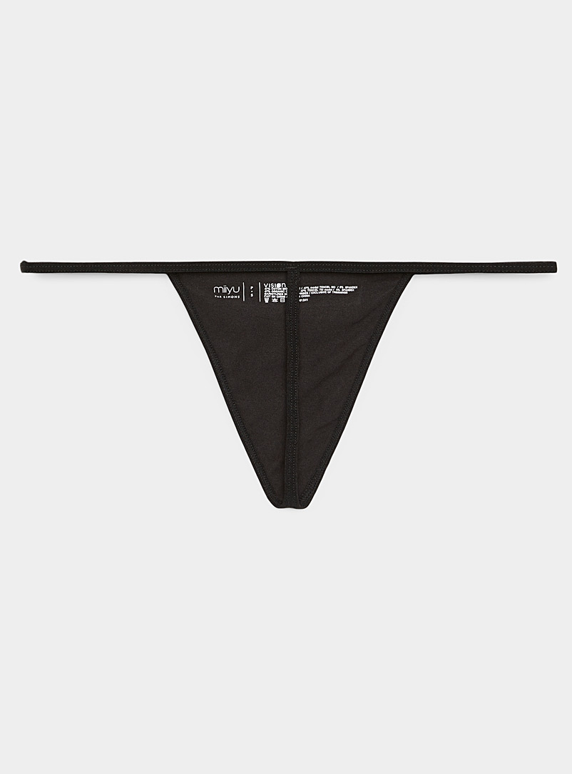 Minimalist string thong Organic cotton and TENCEL™ modal product image 2