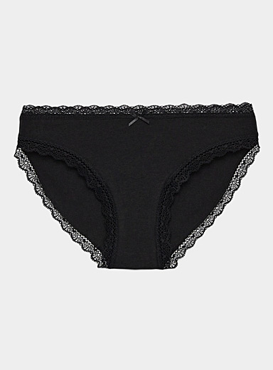 Scalloped edge bikini panty Organic cotton product image 2