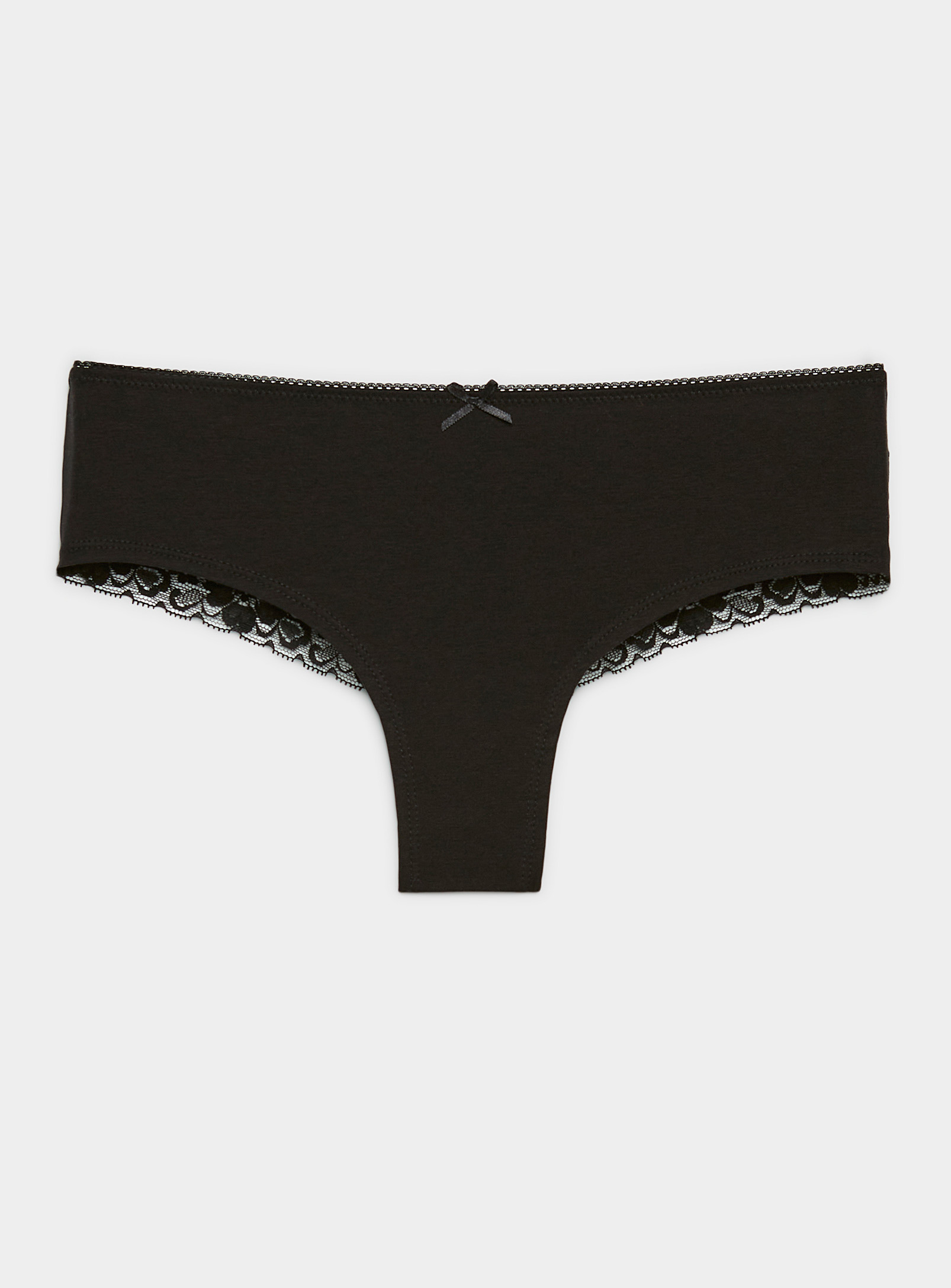 lululemon athletica Invisiwear Mid-rise Thong Underwear Performance Lace 3  Pack in Black