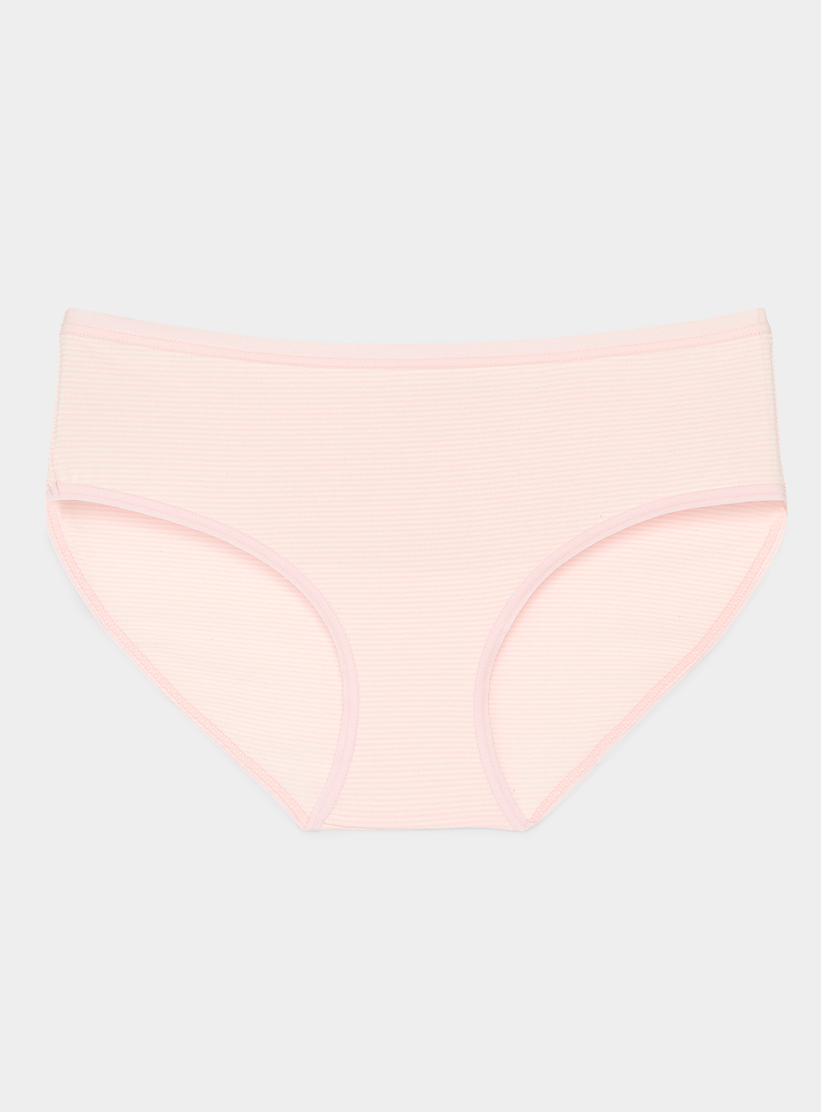 Miiyu Comfortable Modal And Organic Cotton Hipster In Dusky Pink
