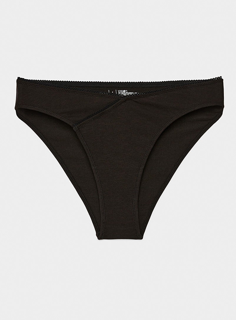 Cross-effect cheeky panty Organic cotton and TENCEL™ modal product image 3