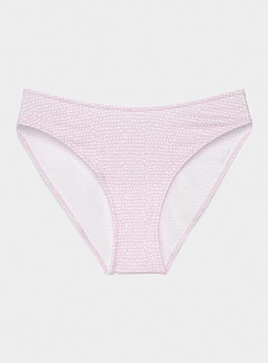 Organic cotton low-rise bikini panty