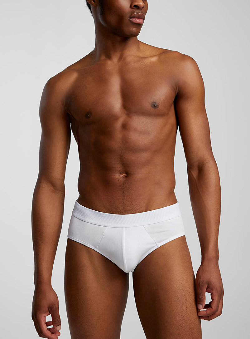 Striped-Band Brief Tencel™ Modal & Organic Cotton