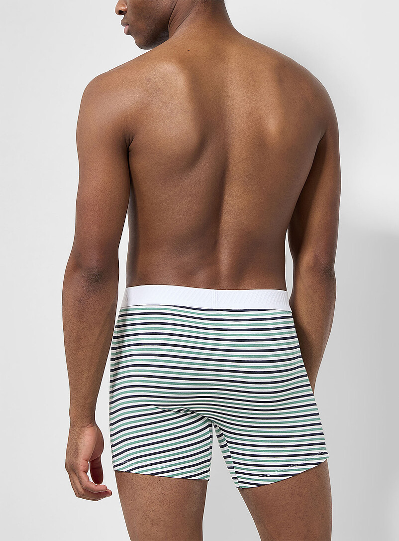 5" nautical stripes boxer brief product image 2