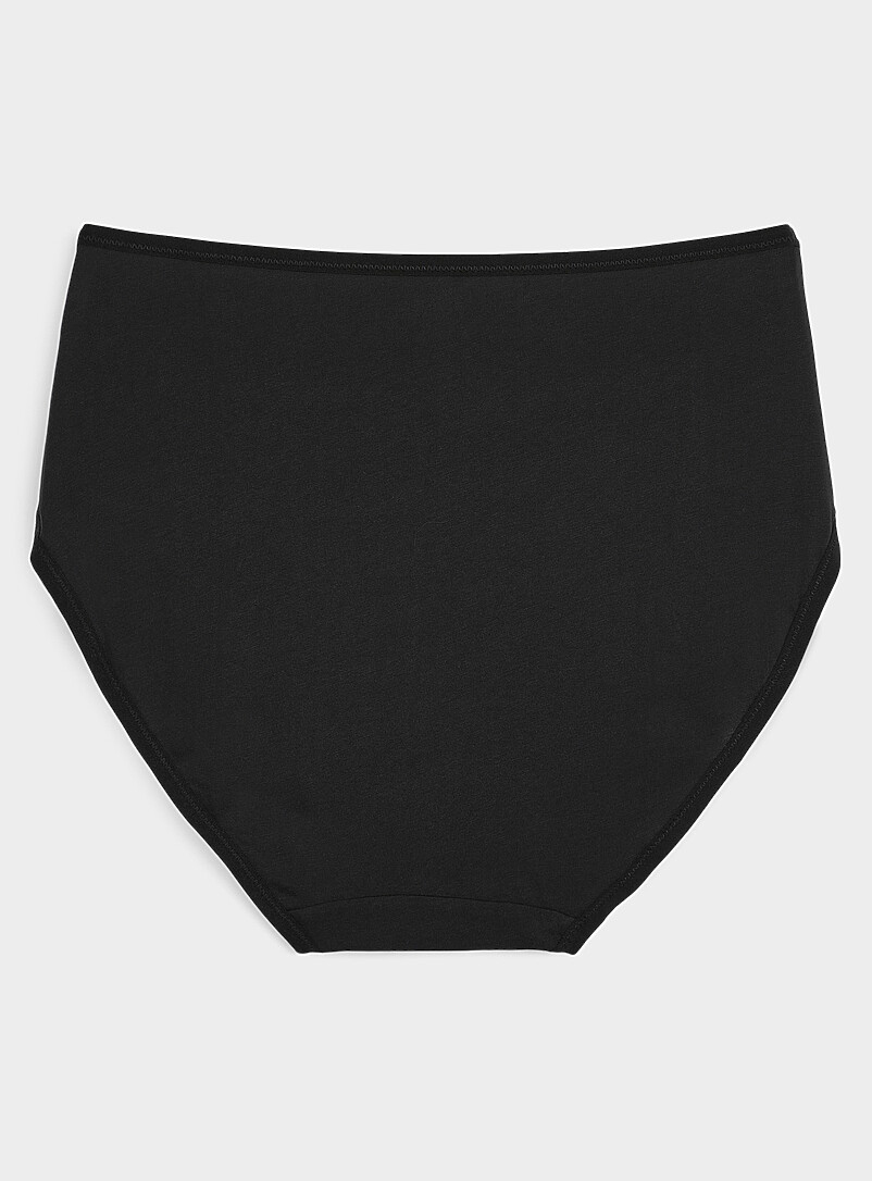 Elastic edging high-waist classic hipster 100% organic cotton product image 2