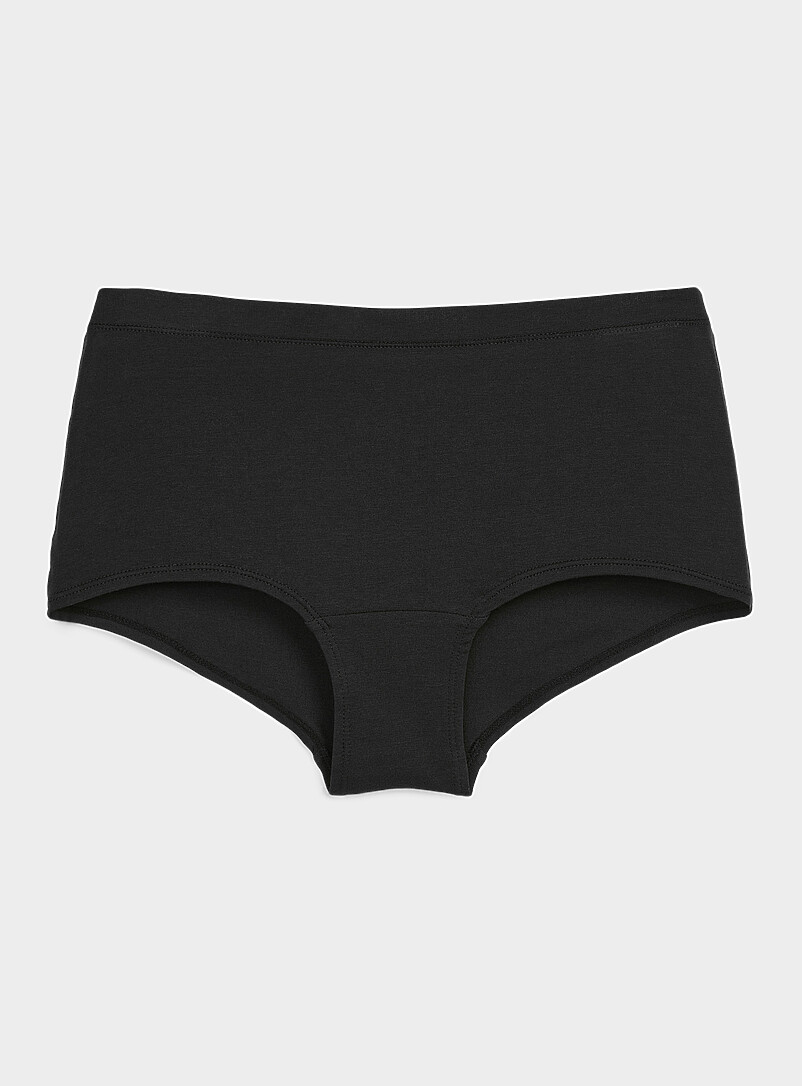 Ultra-comfortable cropped boyshort Organic cotton and TENCEL™ modal product image 3