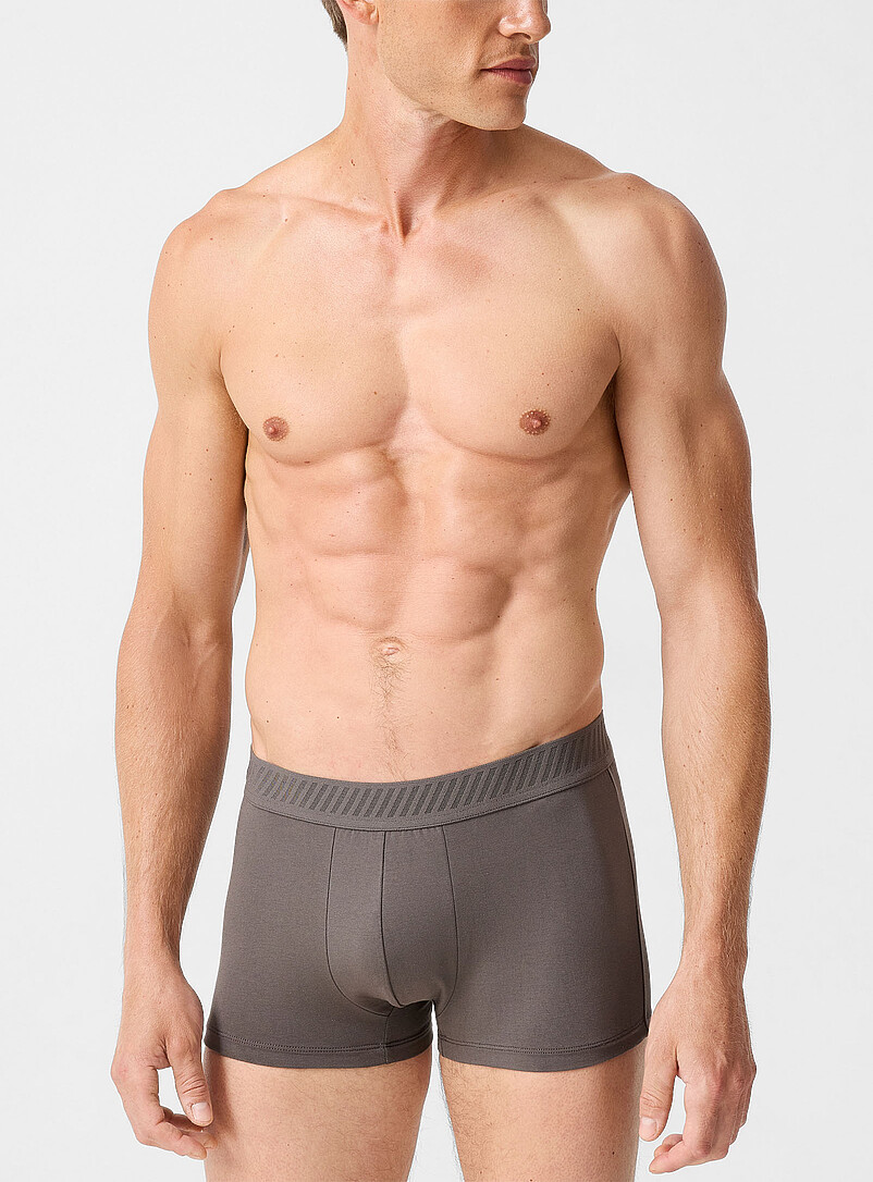 3" Neutral-Hued Stretch Trunk Tencel™ Modal & Organic Cotton